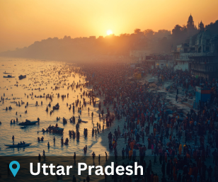 Uttar Pradesh tour destination showcasing famous tourist attractions